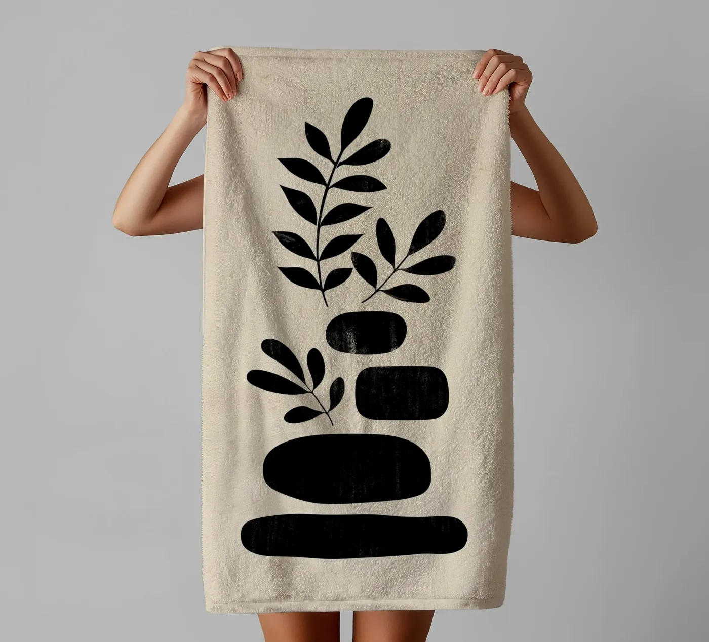 Organic Stack serviette de bain de Ink & Botanicals