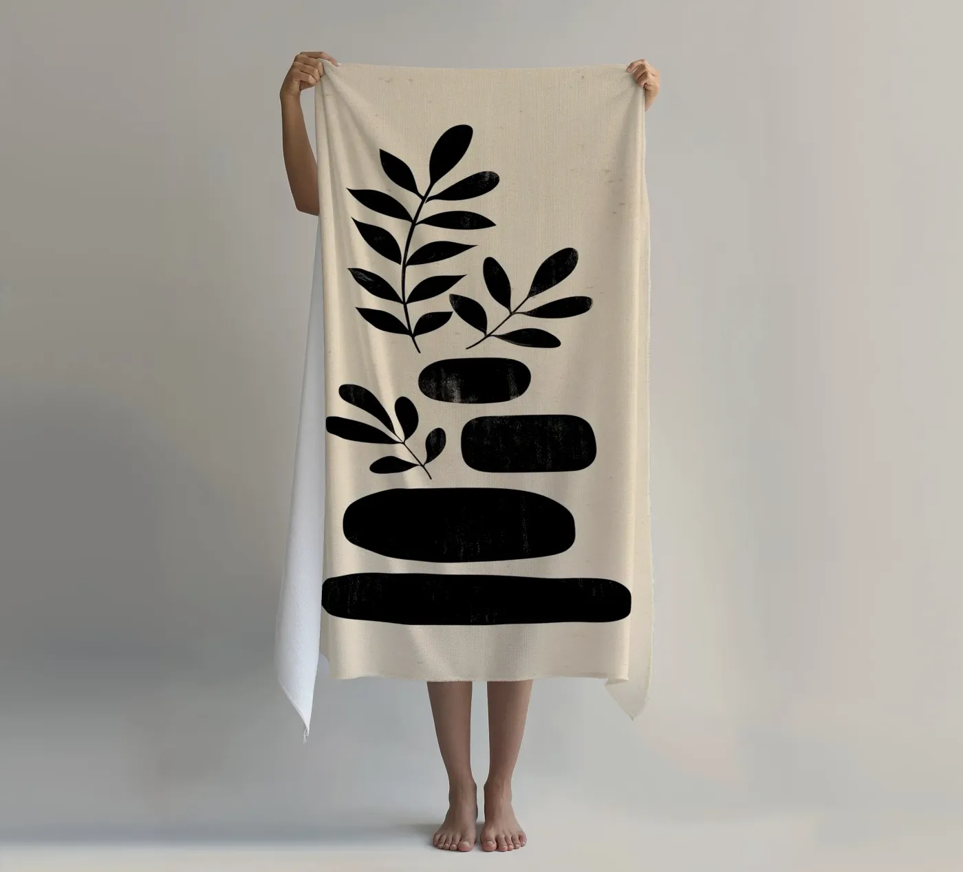 Organic Stack Strandtuch von Ink & Botanicals