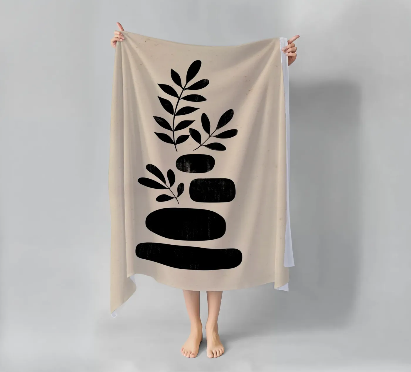 Organic Stack Strandtuch von Ink & Botanicals
