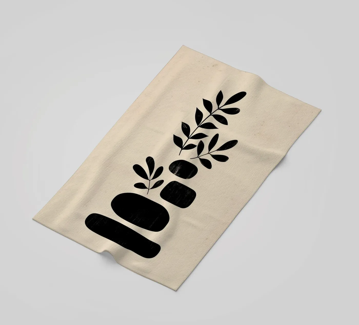 Organic Stack Strandtuch von Ink & Botanicals