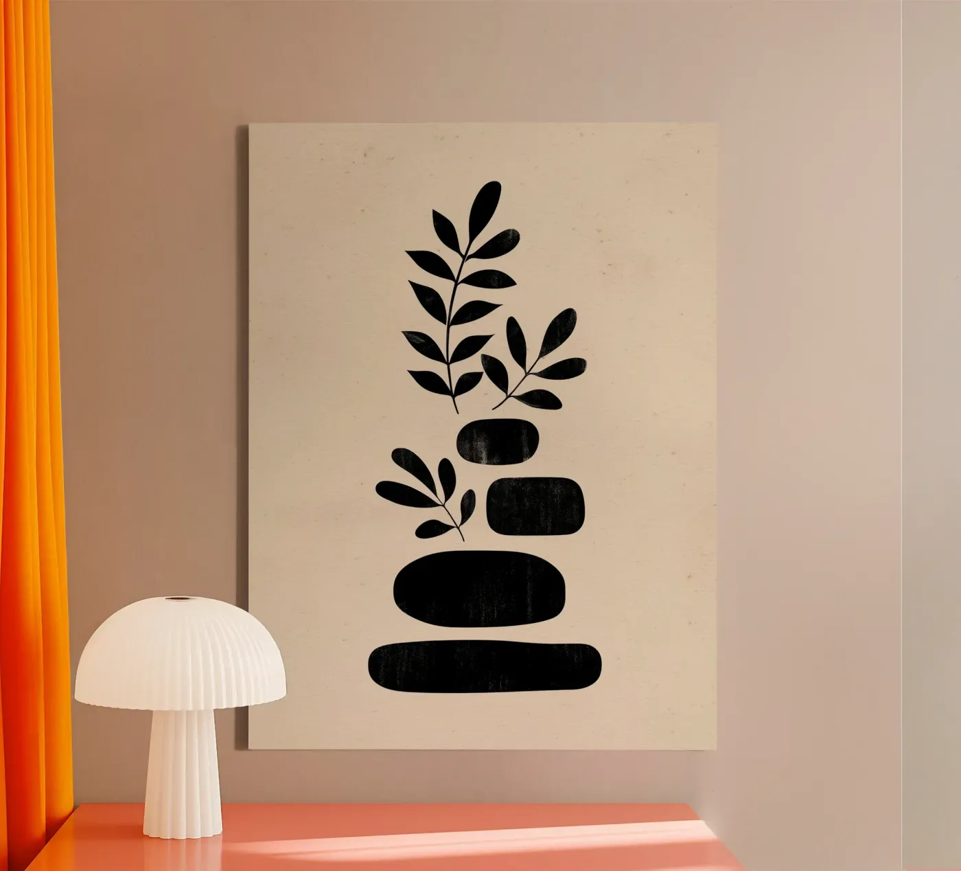 Organic Stack canvas van Ink & Botanicals