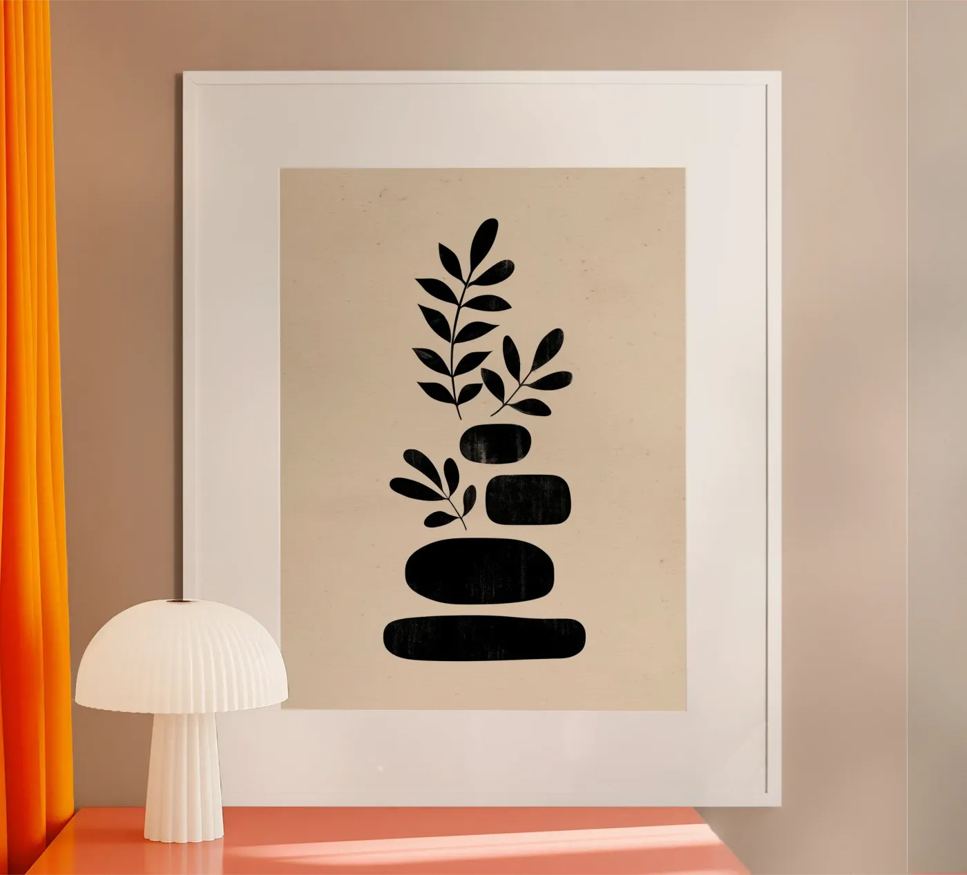 Organic Stack Poster von Ink & Botanicals
