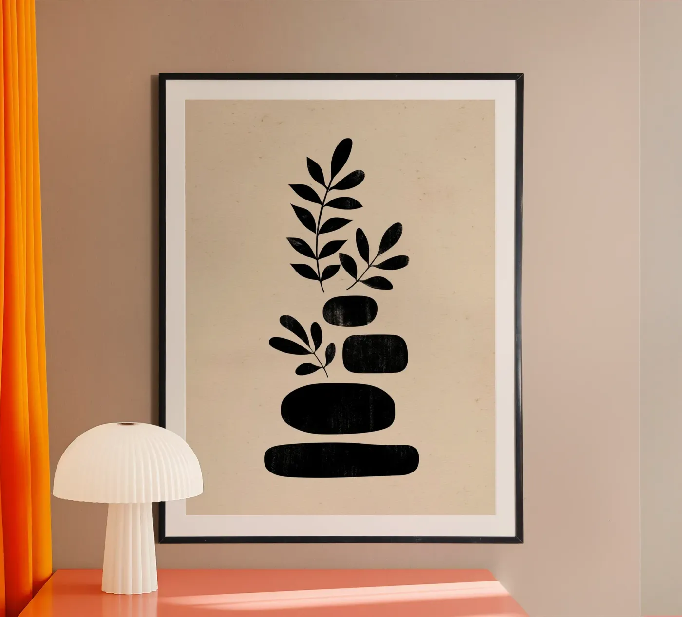 Organic Stack Poster von Ink & Botanicals