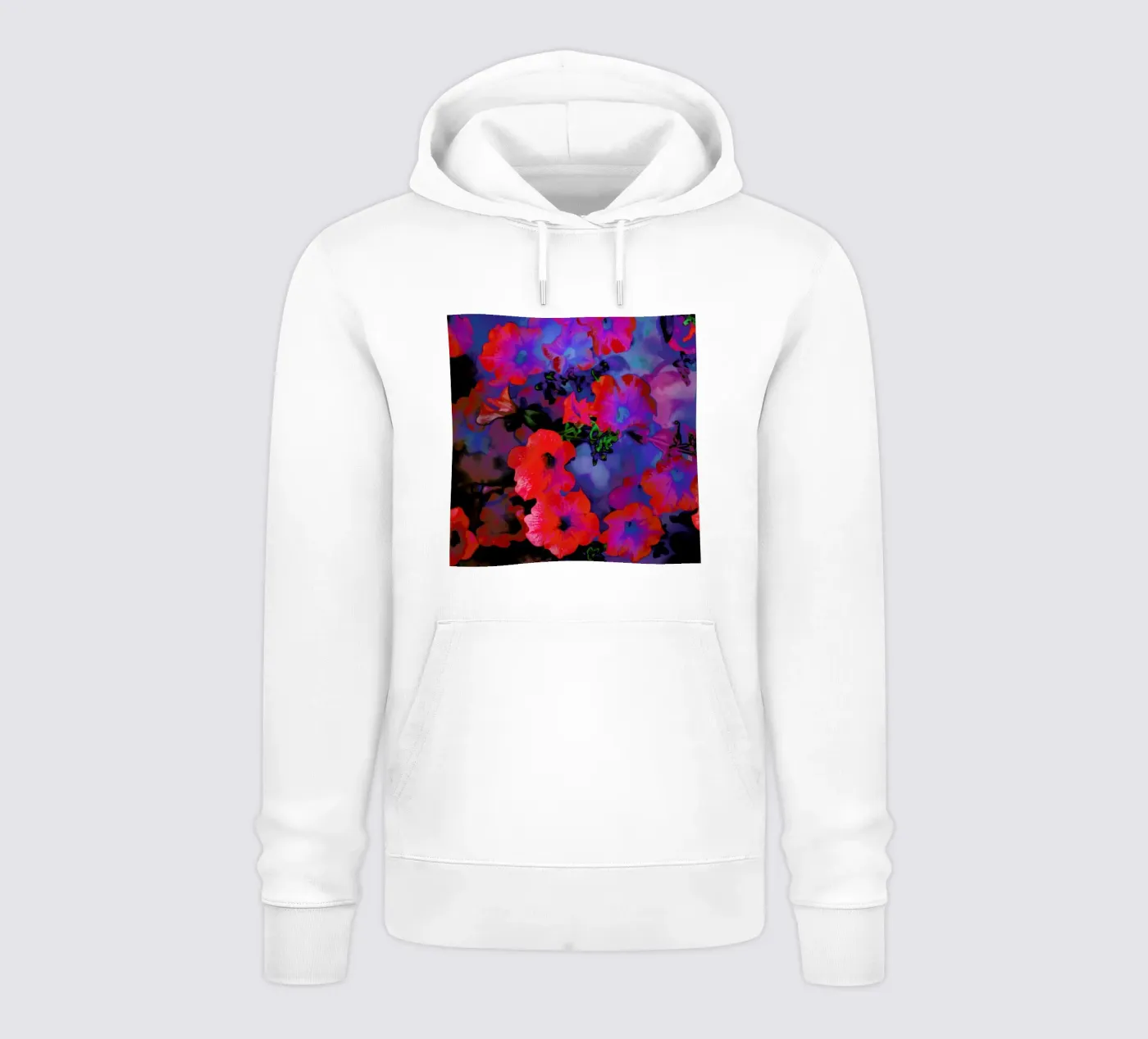 Ruby Red Vine hoodie by Amy Sia