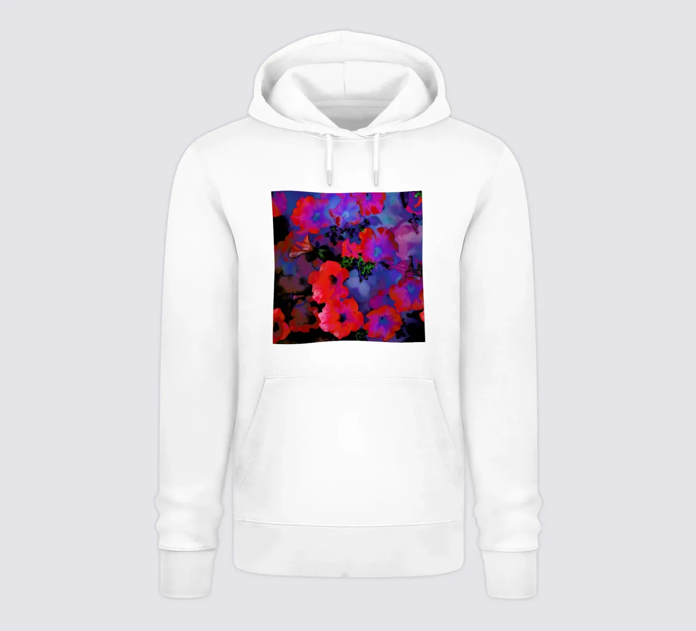 Ruby Red Vine hoodie by Amy Sia