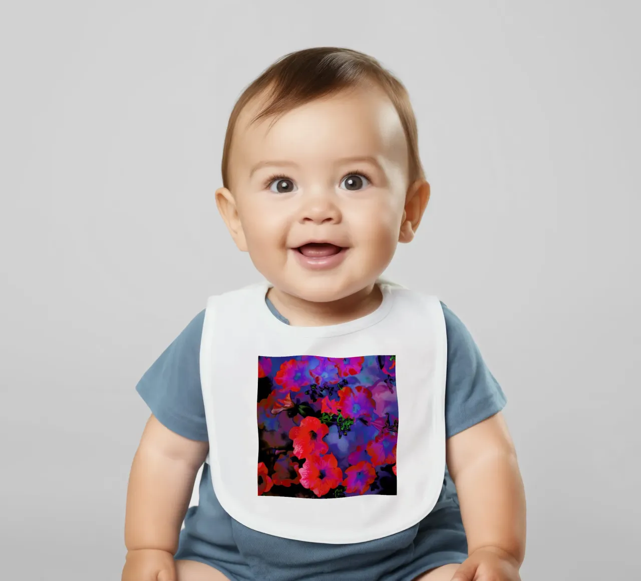 Ruby Red Vine bavaglino da Amy Sia