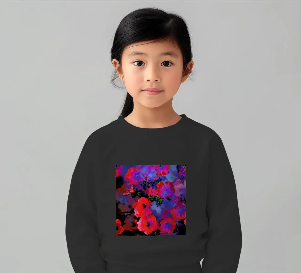 Ruby Red Vine felpa bambino da Amy Sia