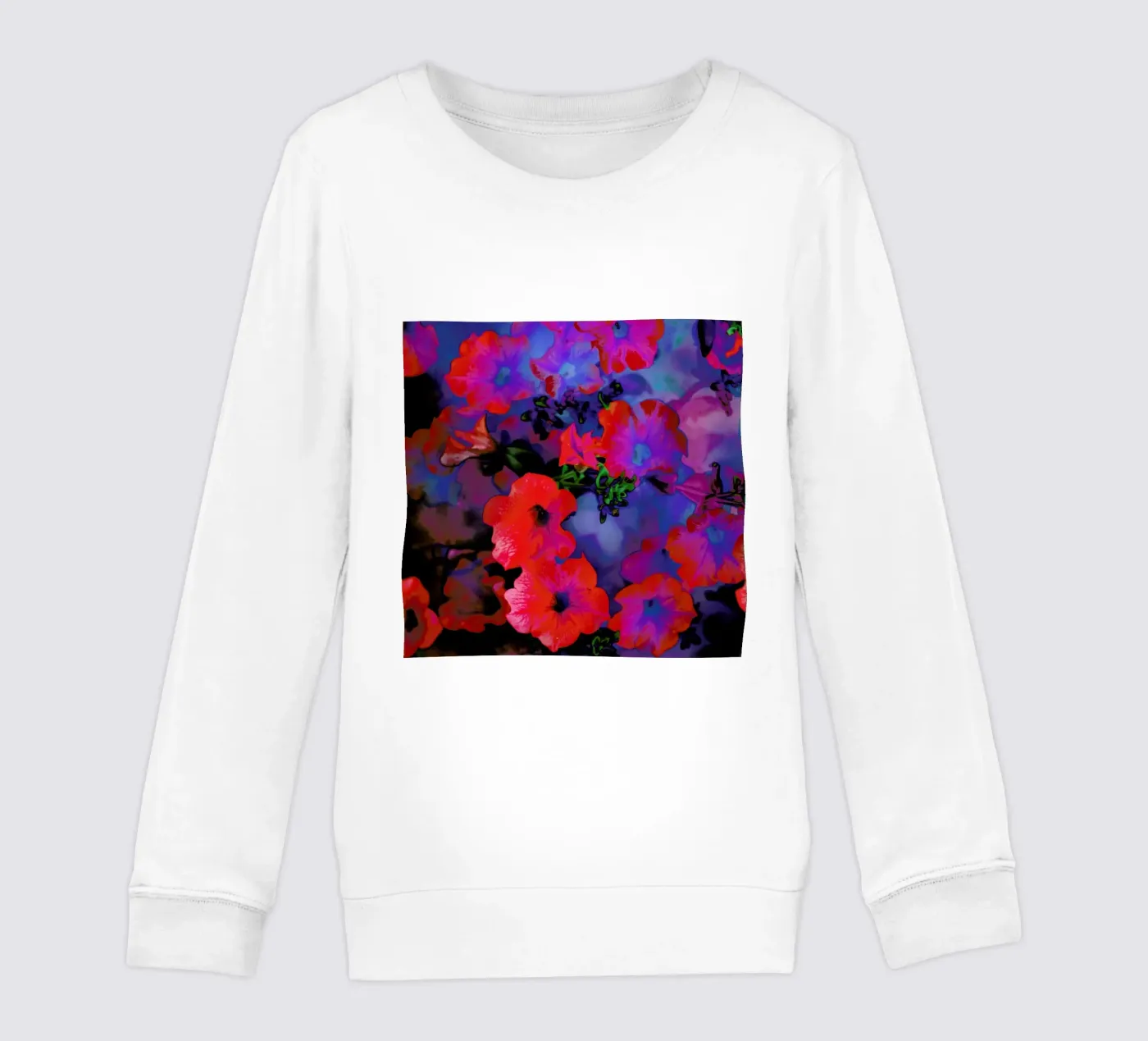 Ruby Red Vine kinder sweatshirt van Amy Sia