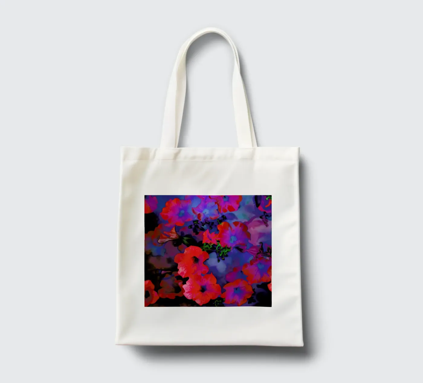 Ruby Red Vine tote bag by Amy Sia