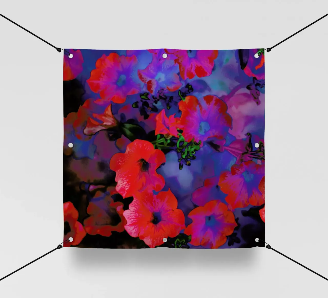 Ruby Red Vine telo in pvc da Amy Sia