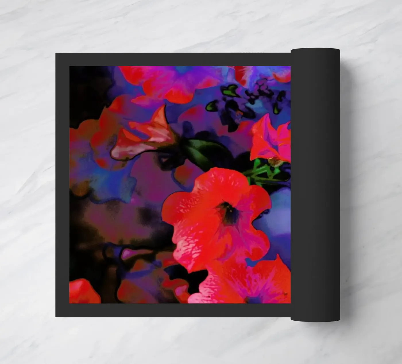 Ruby Red Vine paillasson de Amy Sia