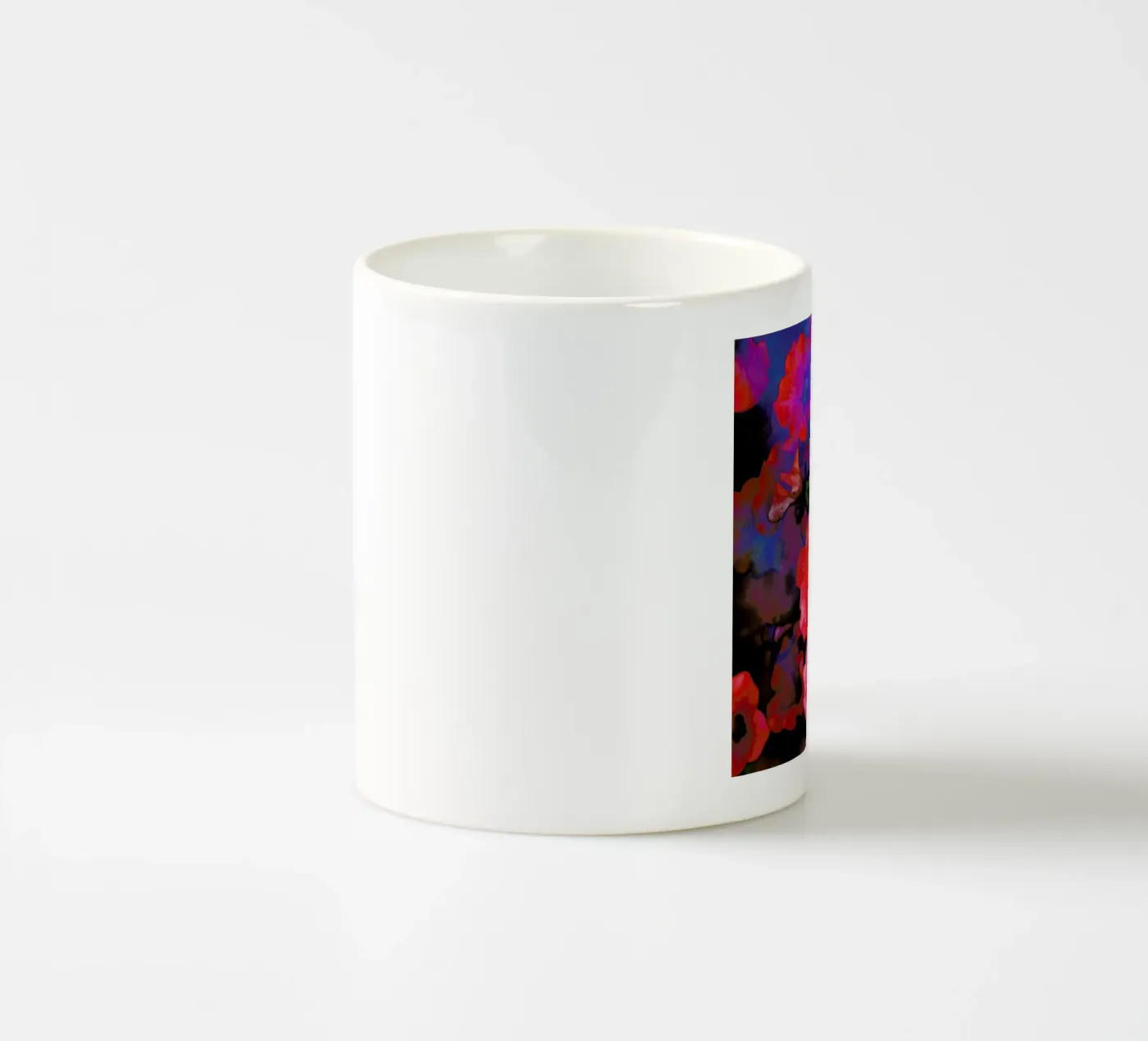 Ruby Red Vine ceramic mug by Amy Sia