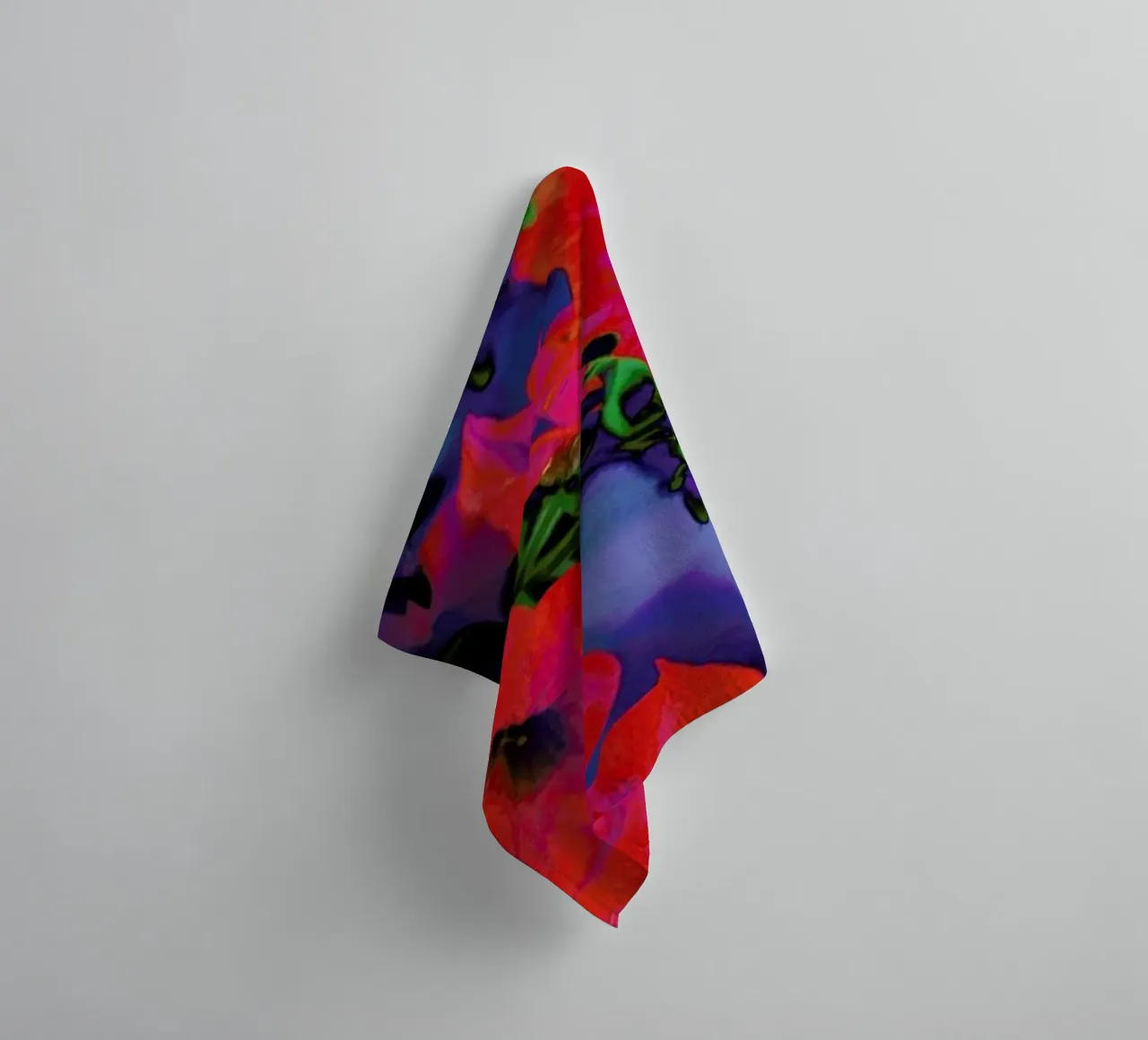 Ruby Red Vine asciugamano da bagno da Amy Sia