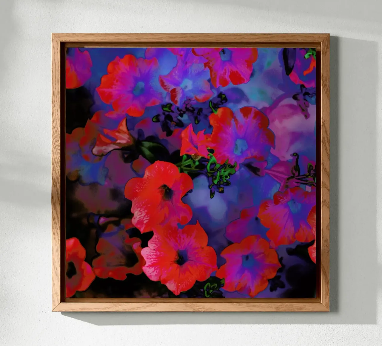 Ruby Red Vine alluminio dibond da Amy Sia