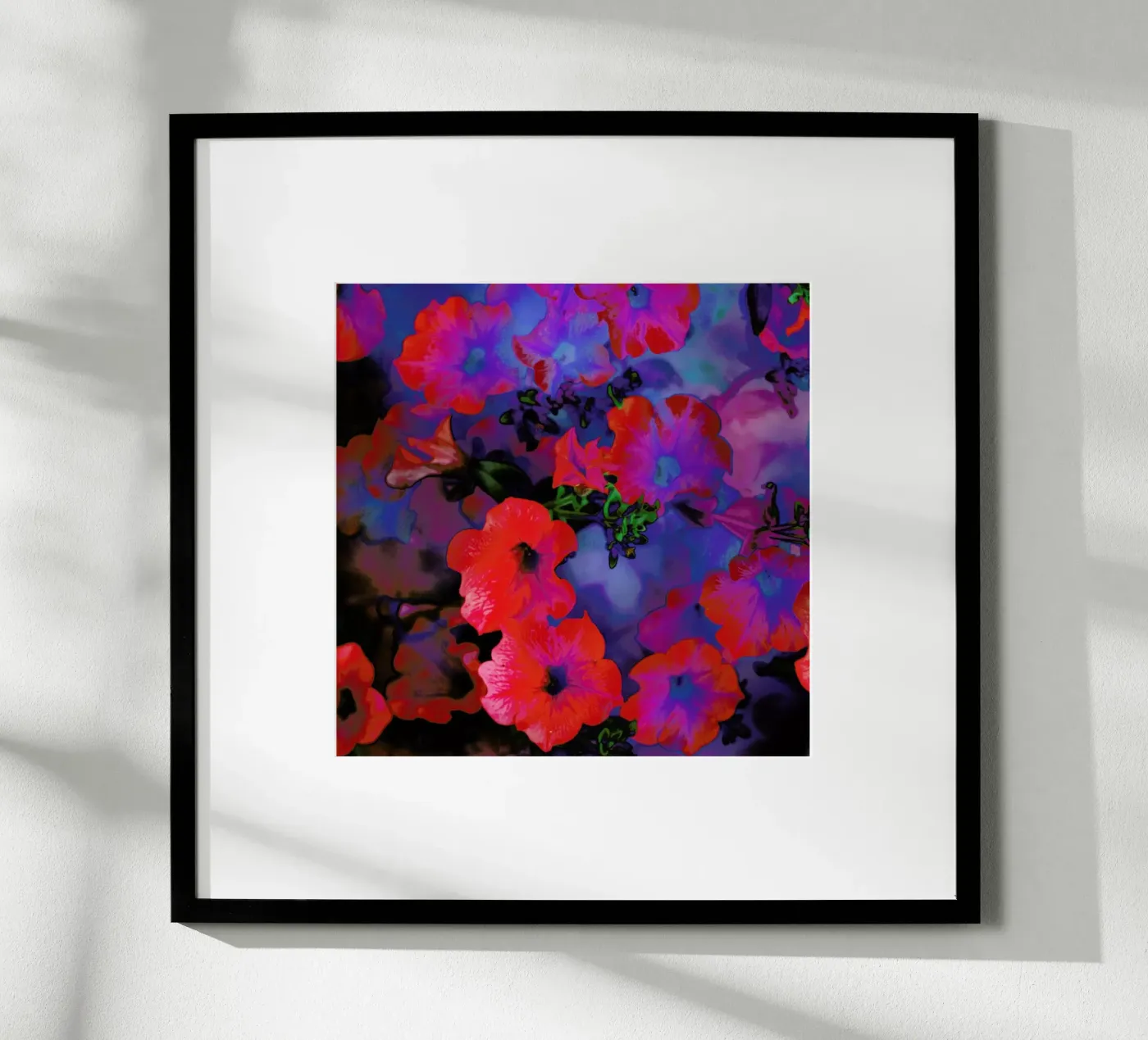 Ruby Red Vine poster van Amy Sia