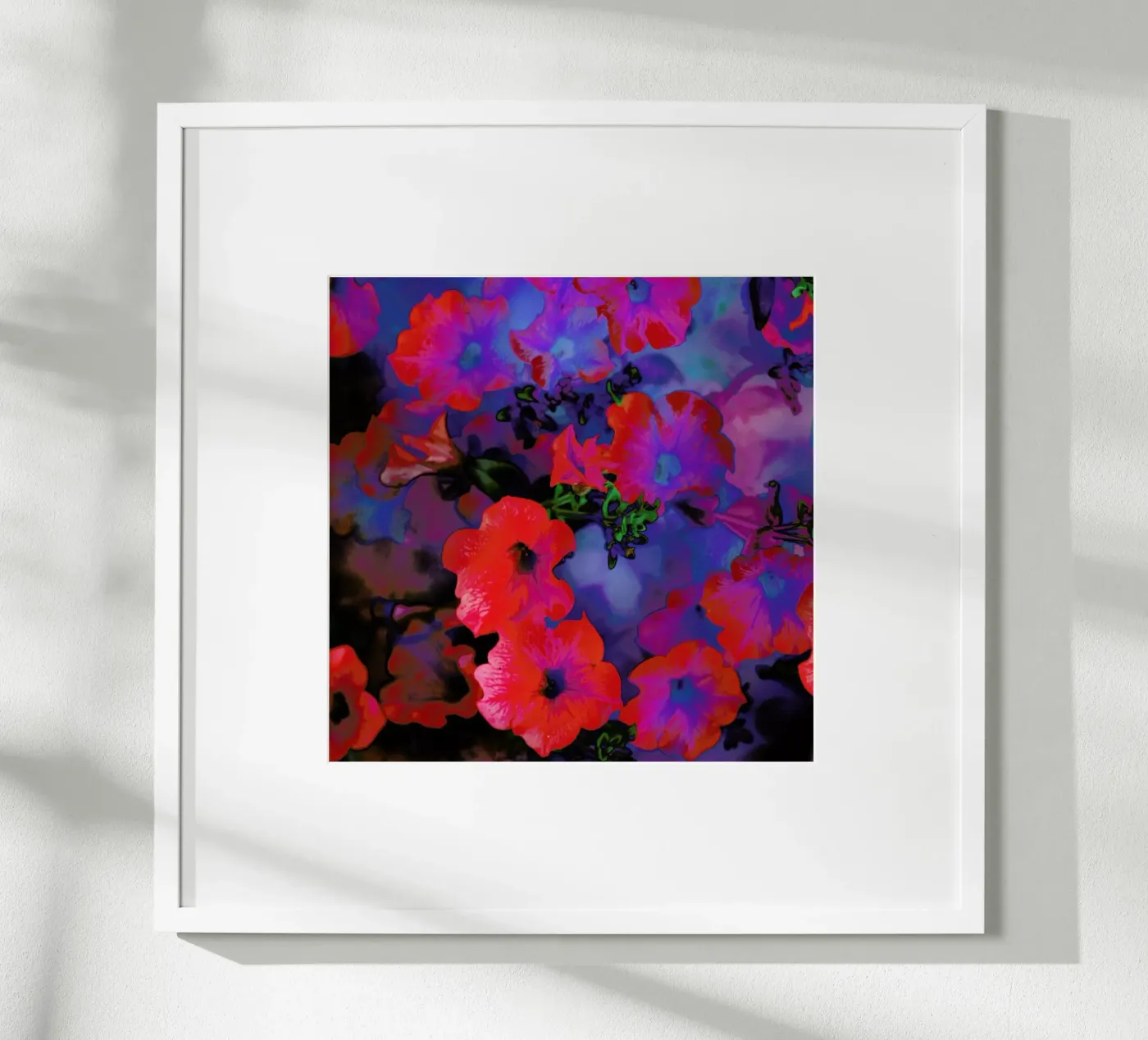 Ruby Red Vine poster van Amy Sia