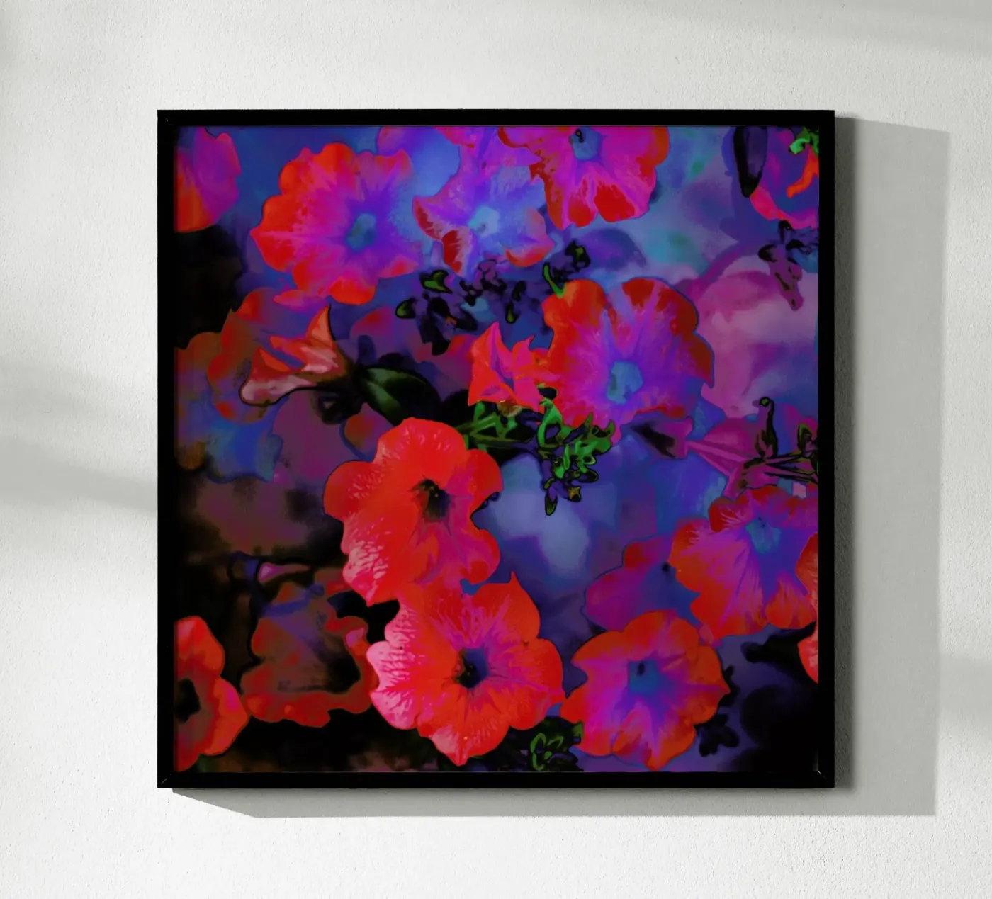 Ruby Red Vine poster van Amy Sia