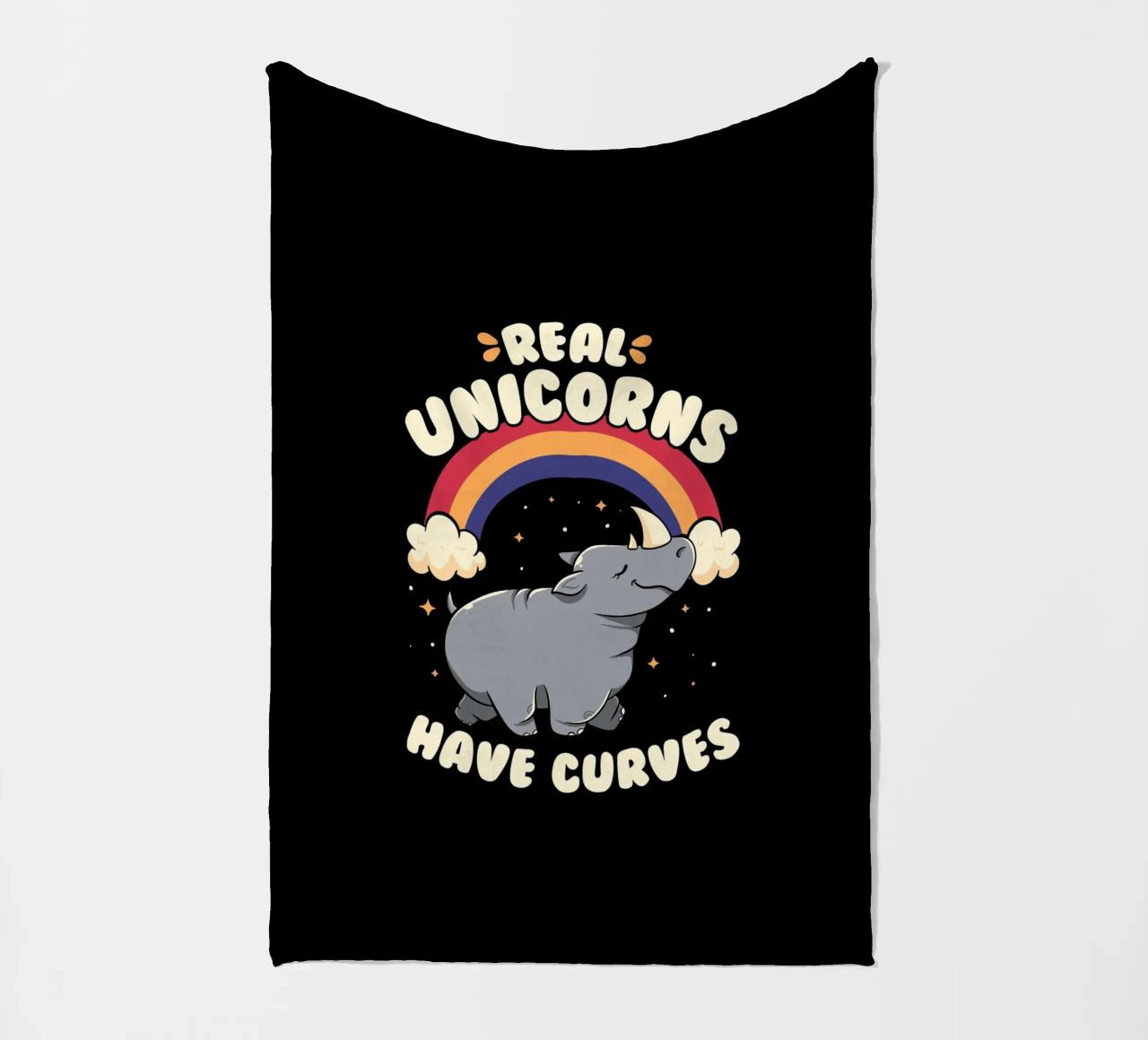 Real Unicorns Have Curves coperta in pile da Tobe Fonseca