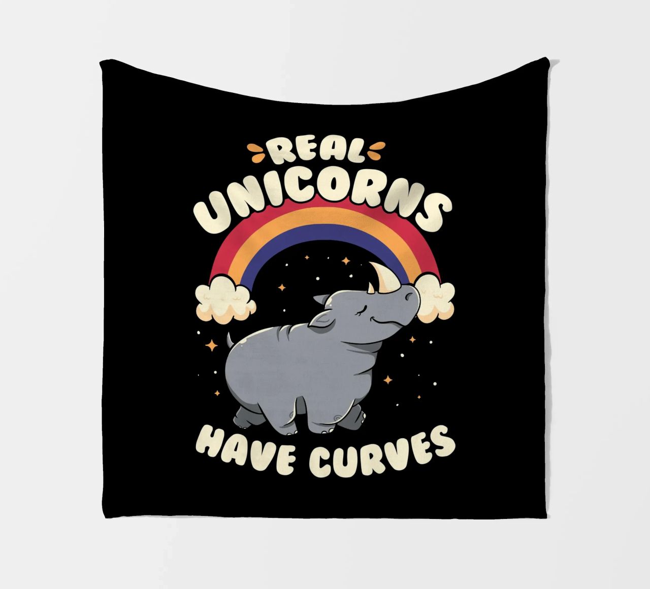 Real Unicorns Have Curves coperta in pile da Tobe Fonseca