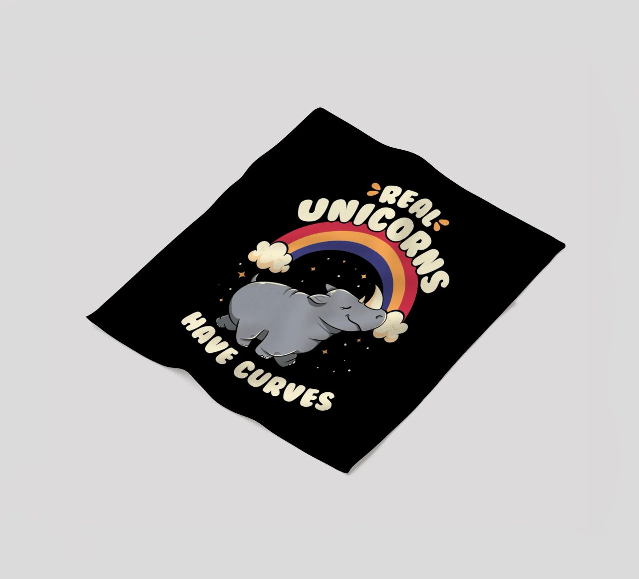 Real Unicorns Have Curves coperta in pile da Tobe Fonseca