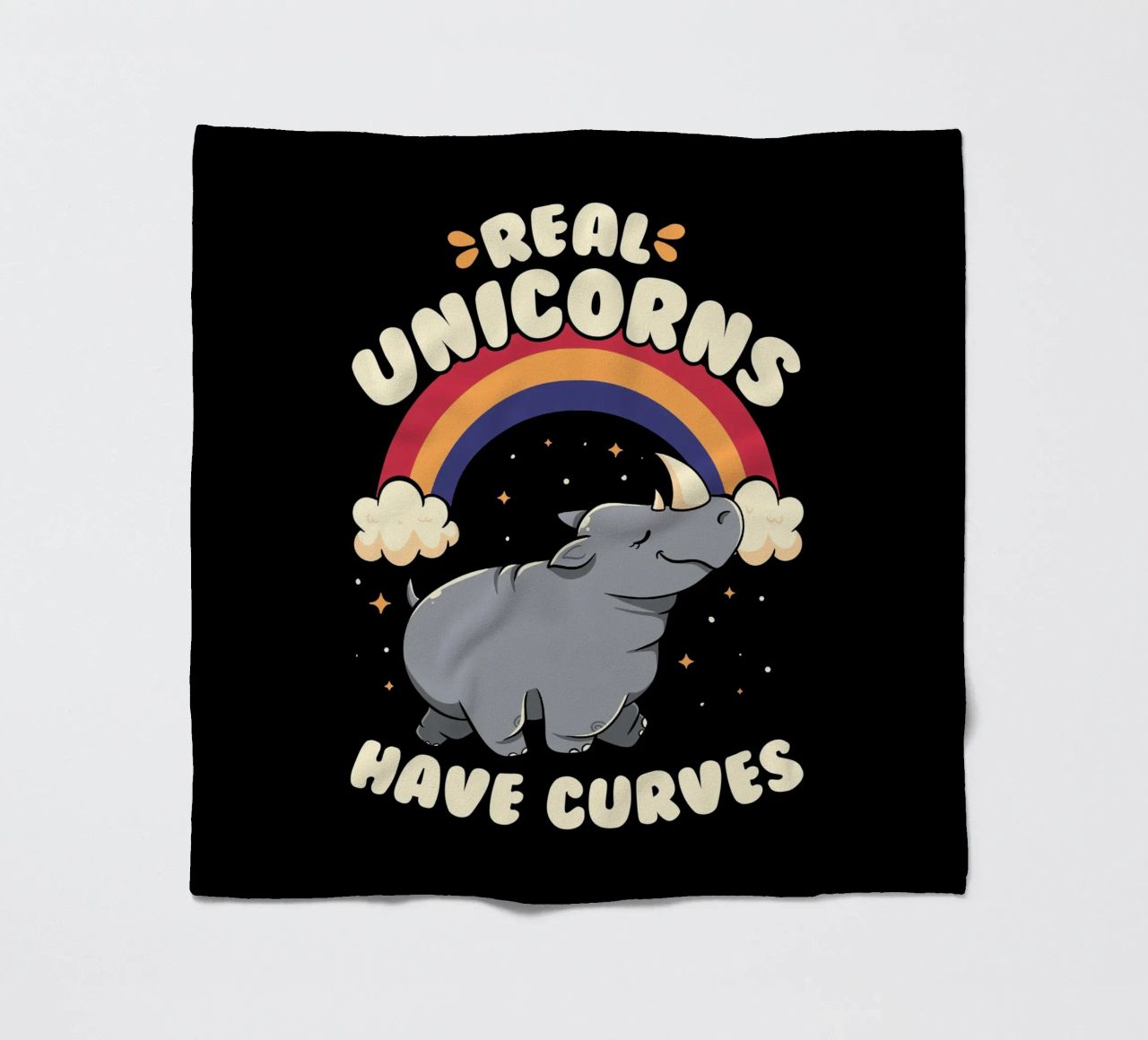 Real Unicorns Have Curves coperta in pile da Tobe Fonseca