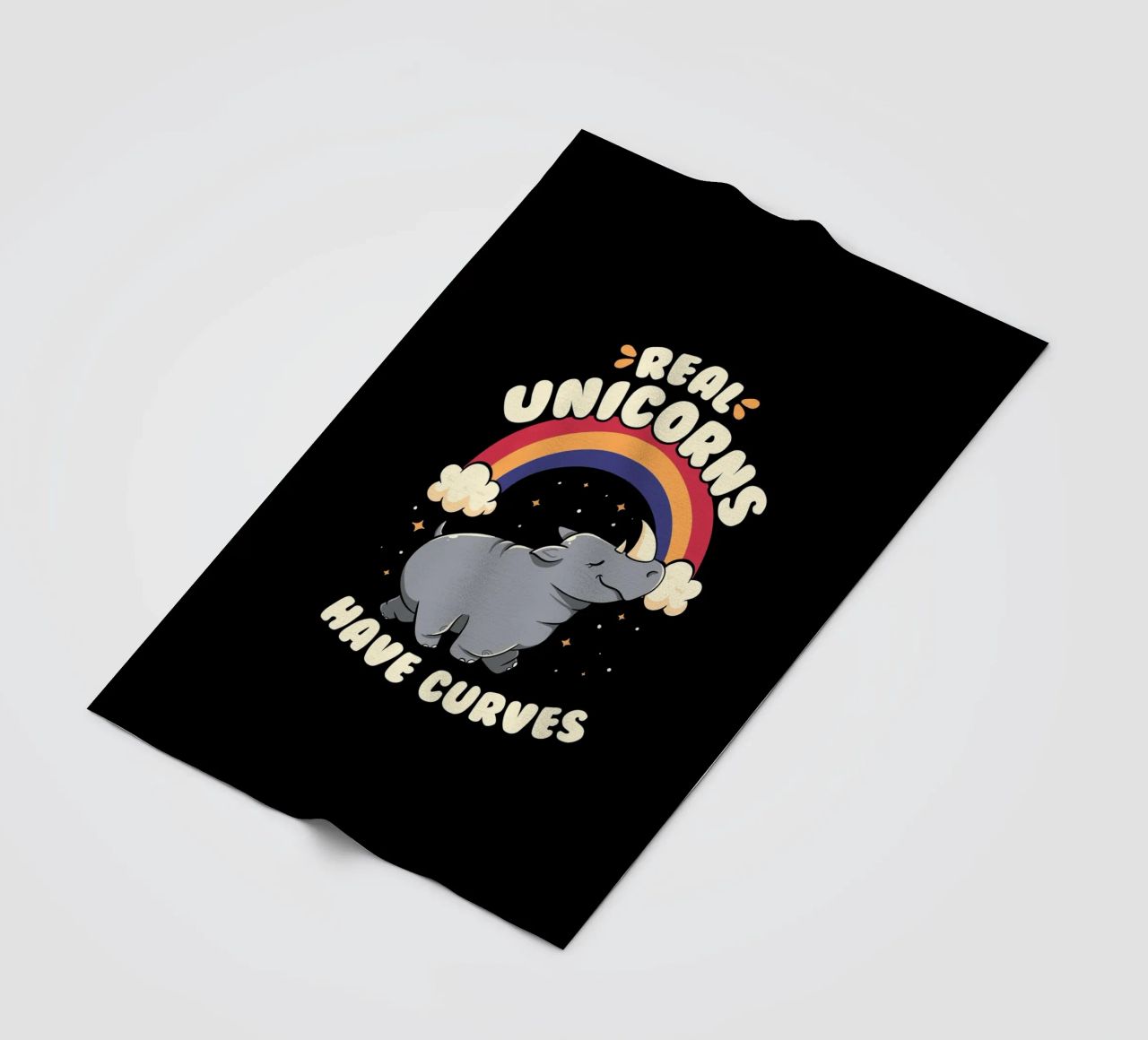 Real Unicorns Have Curves coperta in pile da Tobe Fonseca