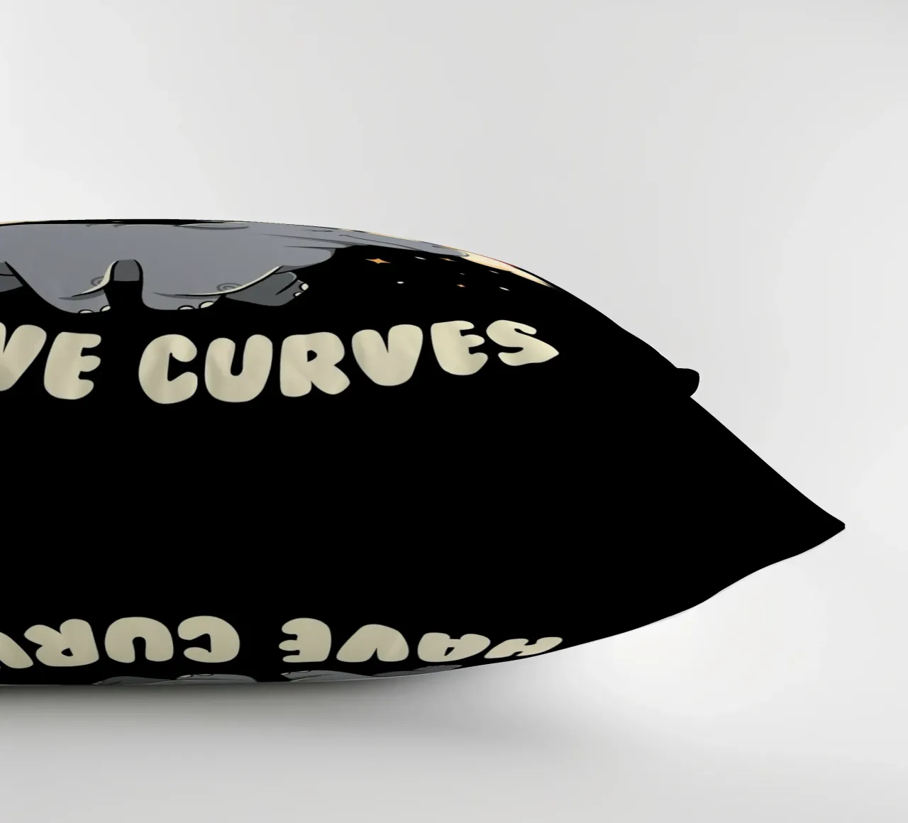 Real Unicorns Have Curves cuscino da Tobe Fonseca