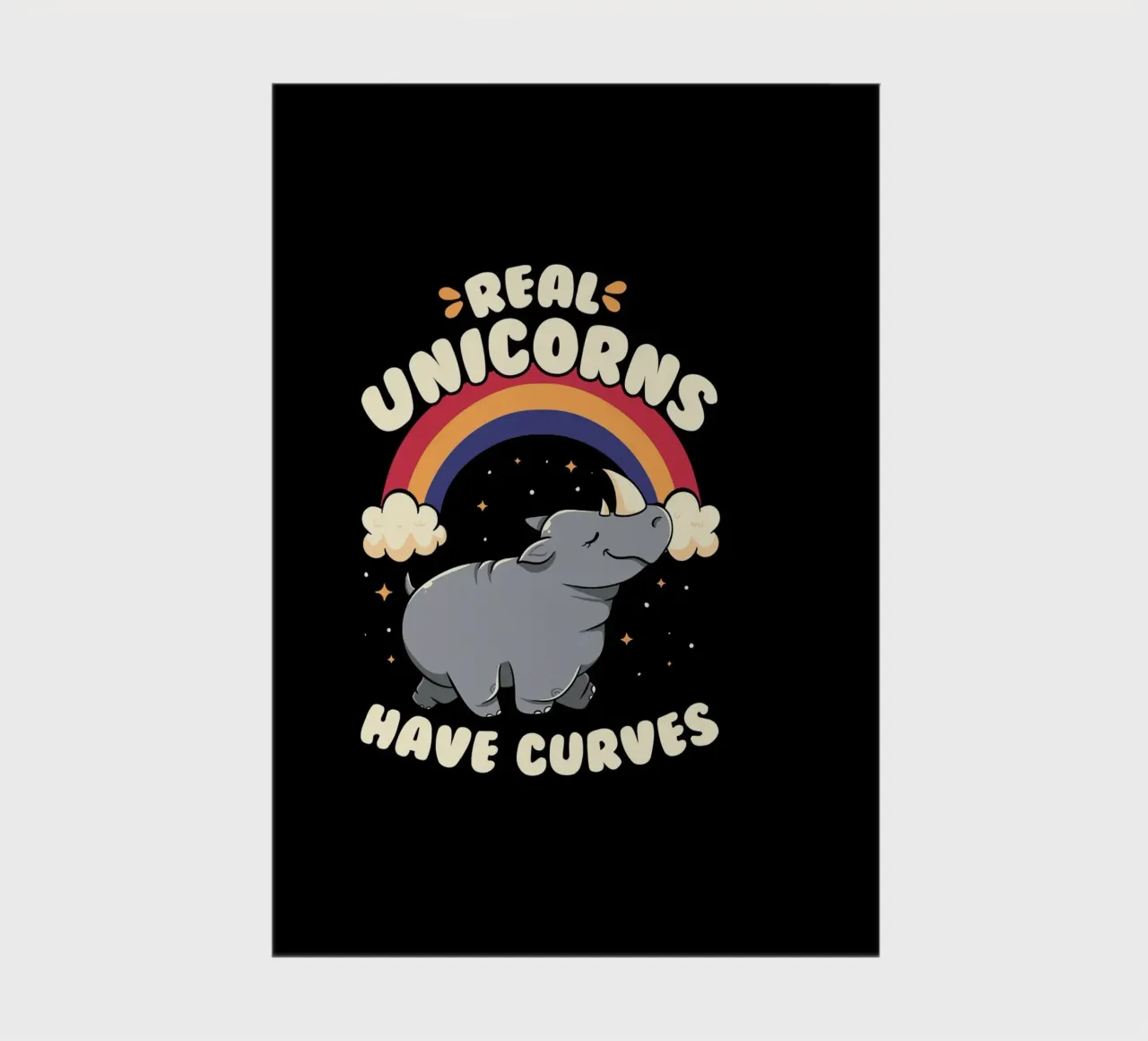 Real Unicorns Have Curves notebook by Tobe Fonseca