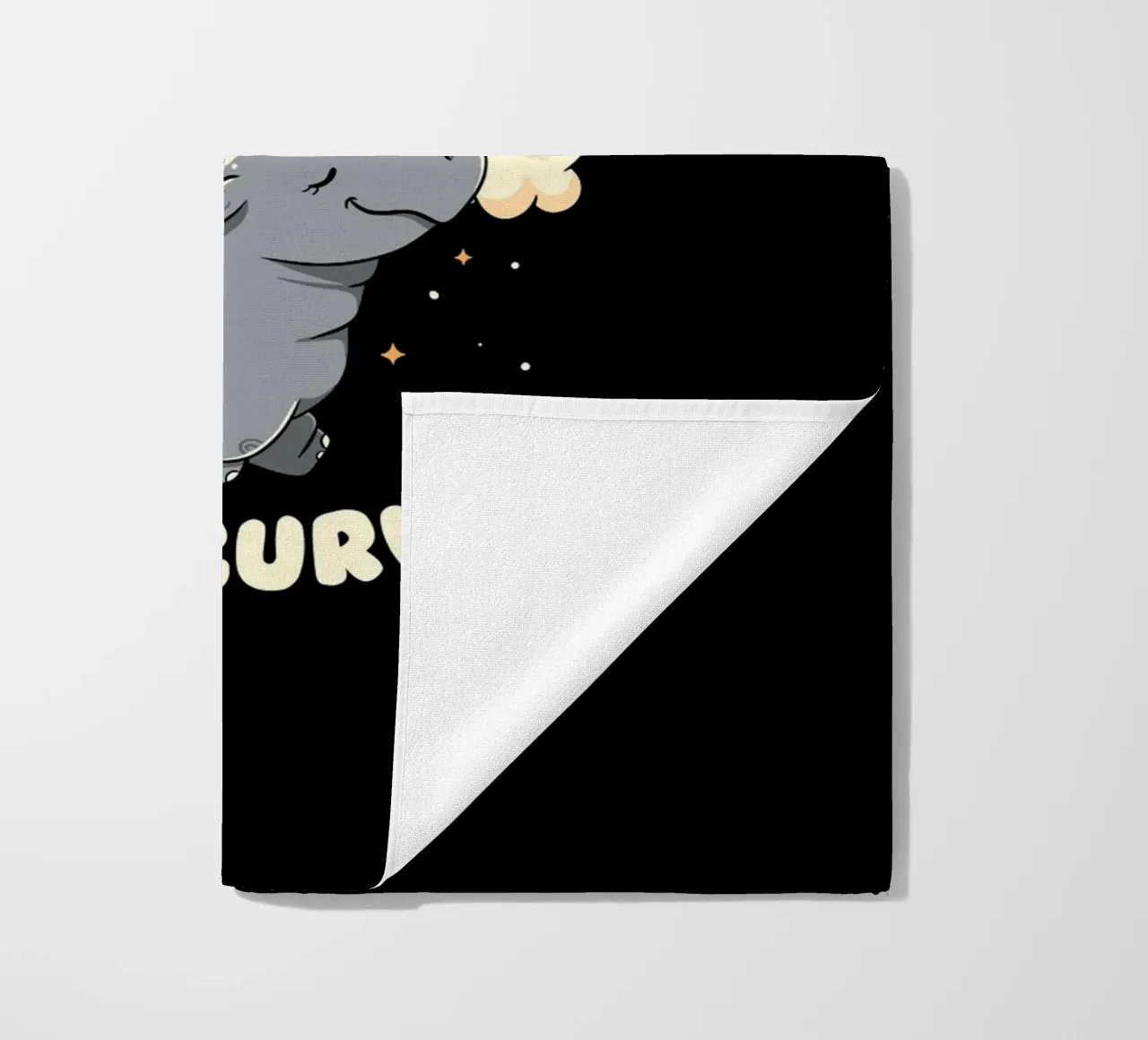 Real Unicorns Have Curves beach towel by Tobe Fonseca