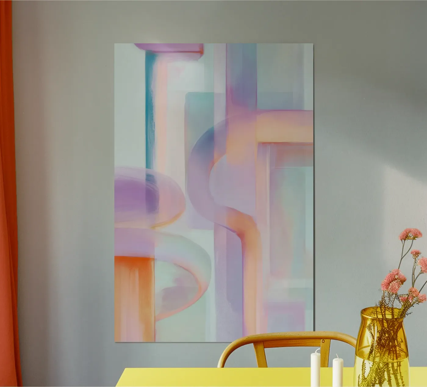 The Linear Junction poster by HUE FLOW