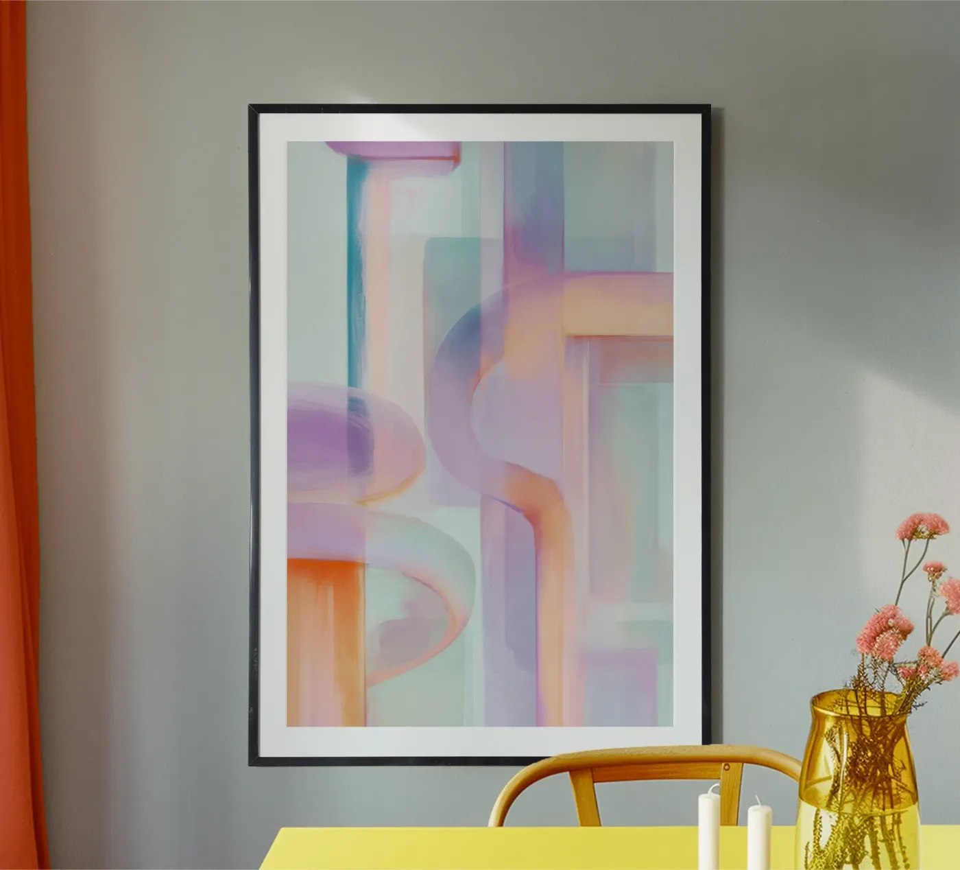 The Linear Junction poster by HUE FLOW