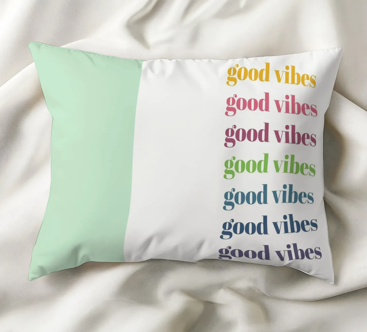 Good vibes cuscino da glueckaufpapier
