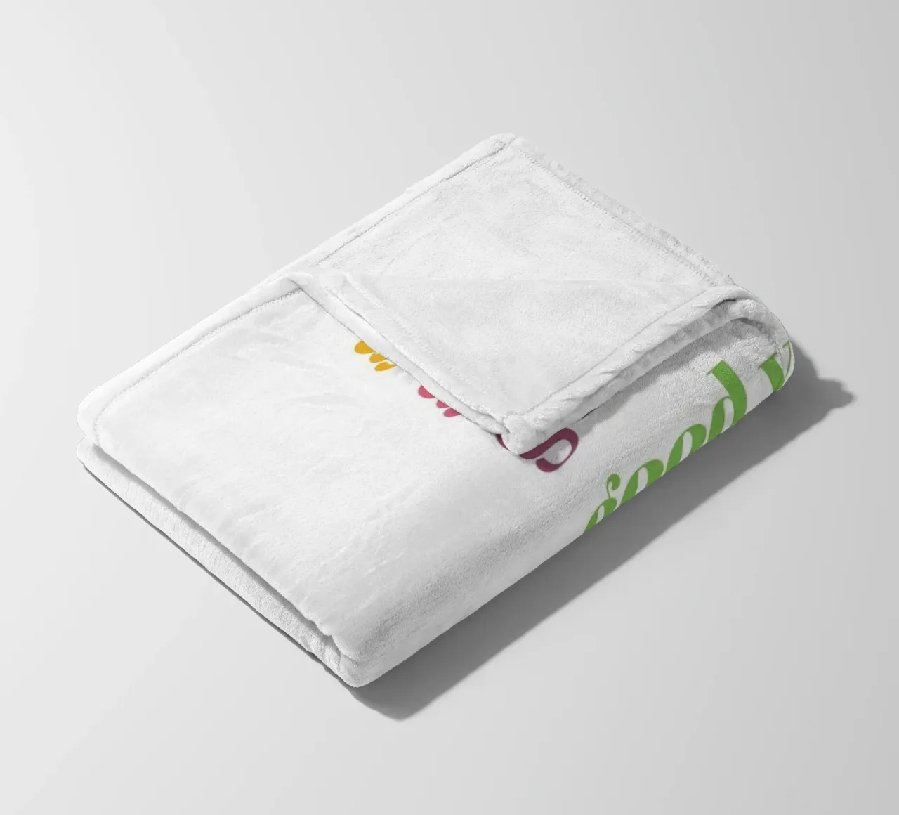 Good vibes coperta in pile da glueckaufpapier