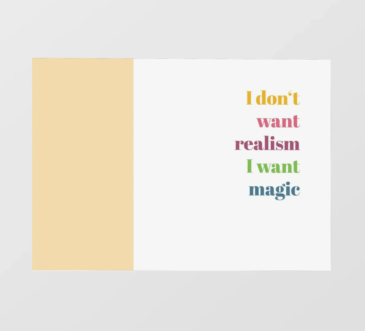 Magic pellicola backlit da glueckaufpapier