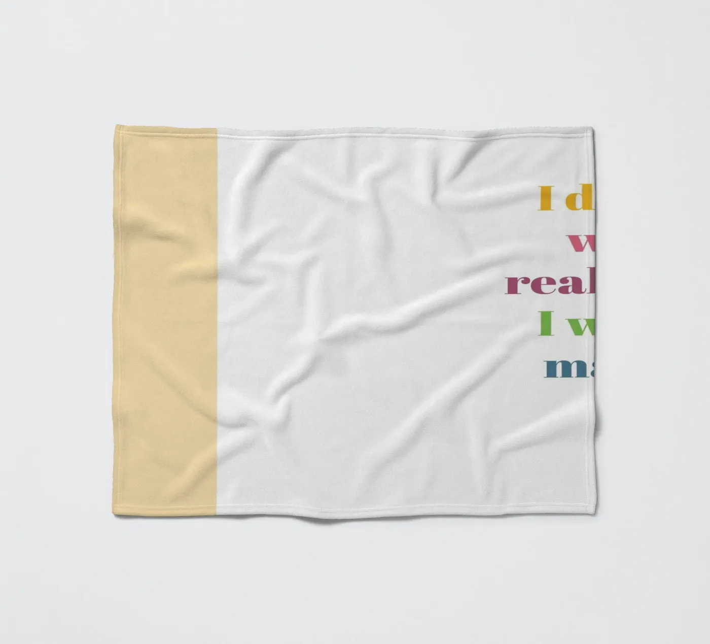 Magic fleecedeken van glueckaufpapier