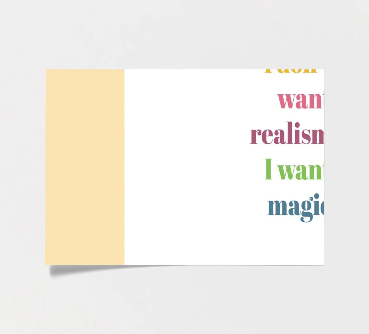 Magic sticker sheet by glueckaufpapier