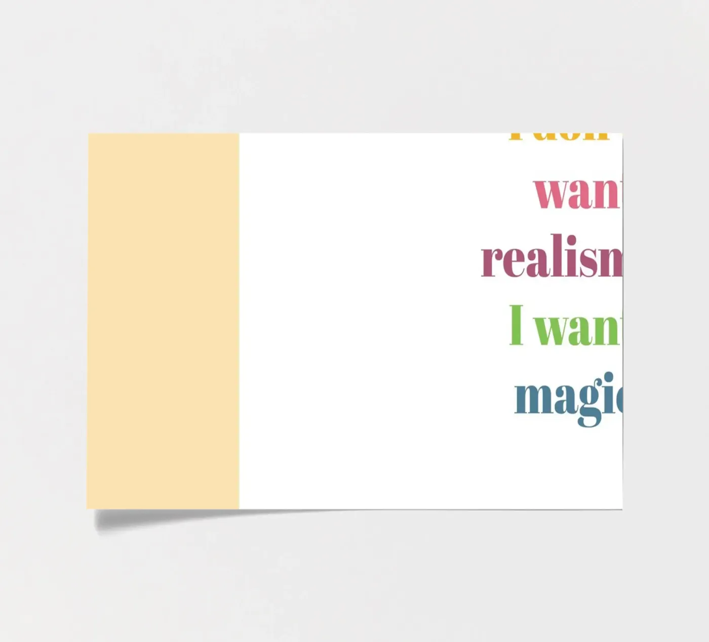 Magic sticker sheet by glueckaufpapier