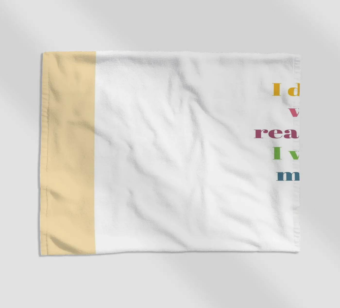 Magic serviette de plage de glueckaufpapier