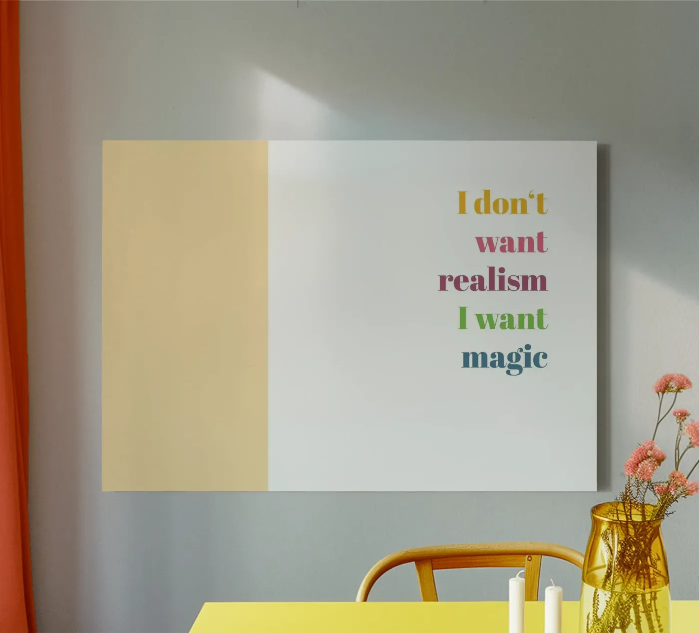 Magic canvas by glueckaufpapier