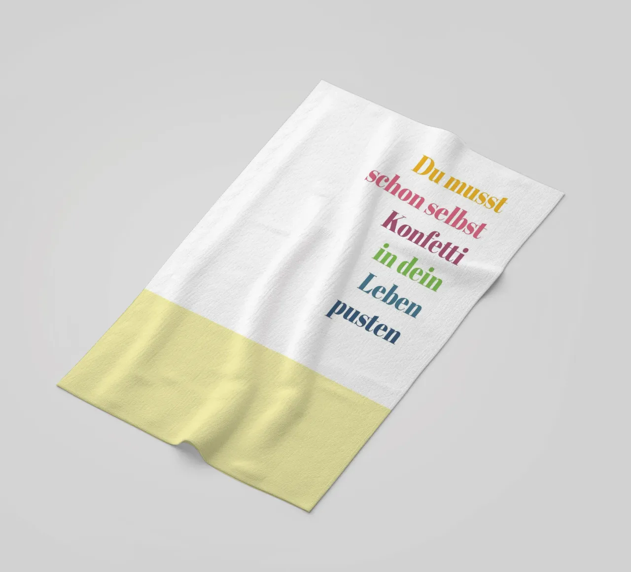 Konfetti telo mare da glueckaufpapier