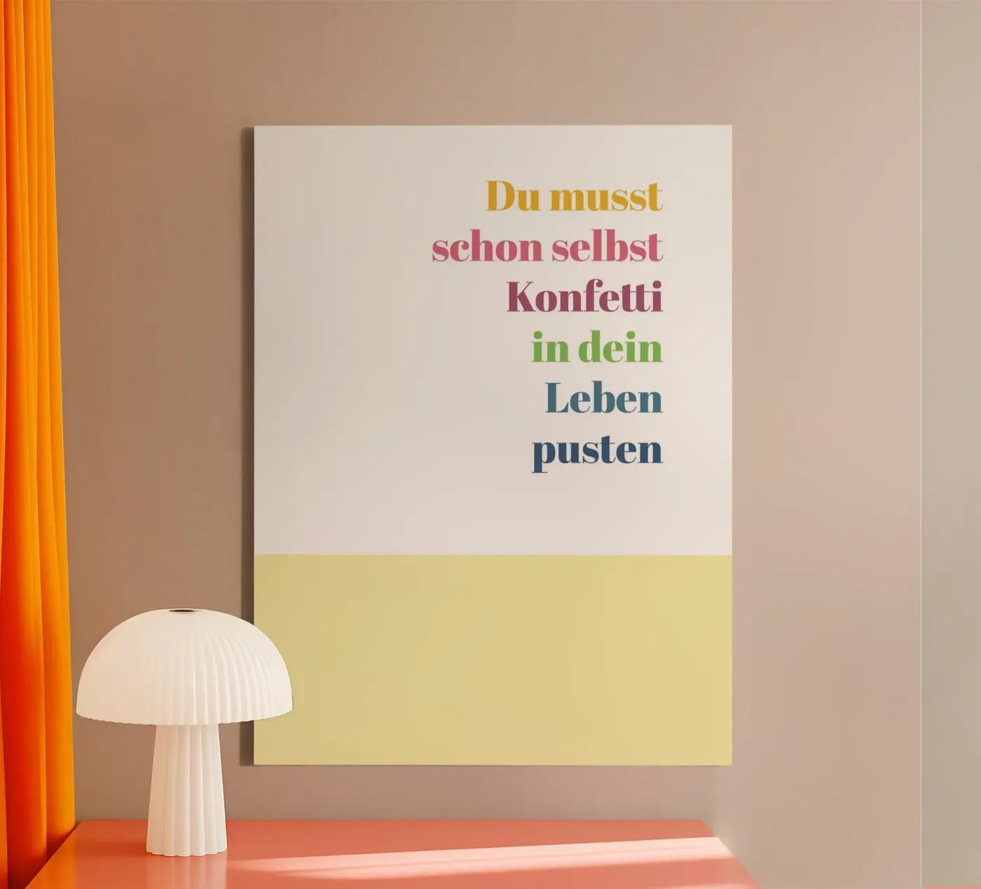 Konfetti tela da glueckaufpapier