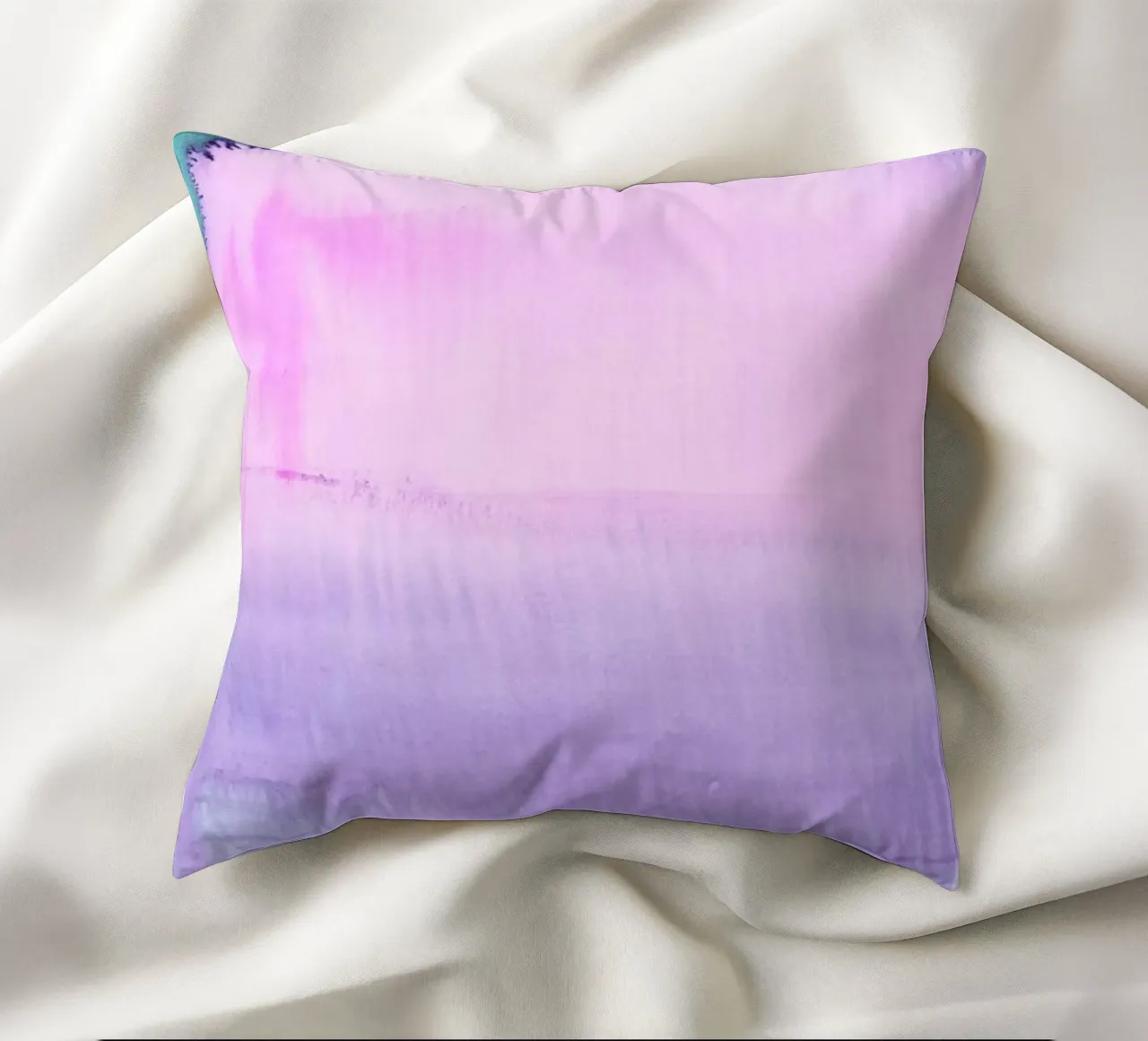 Watercolour Pastel Kissen von Amy Sia