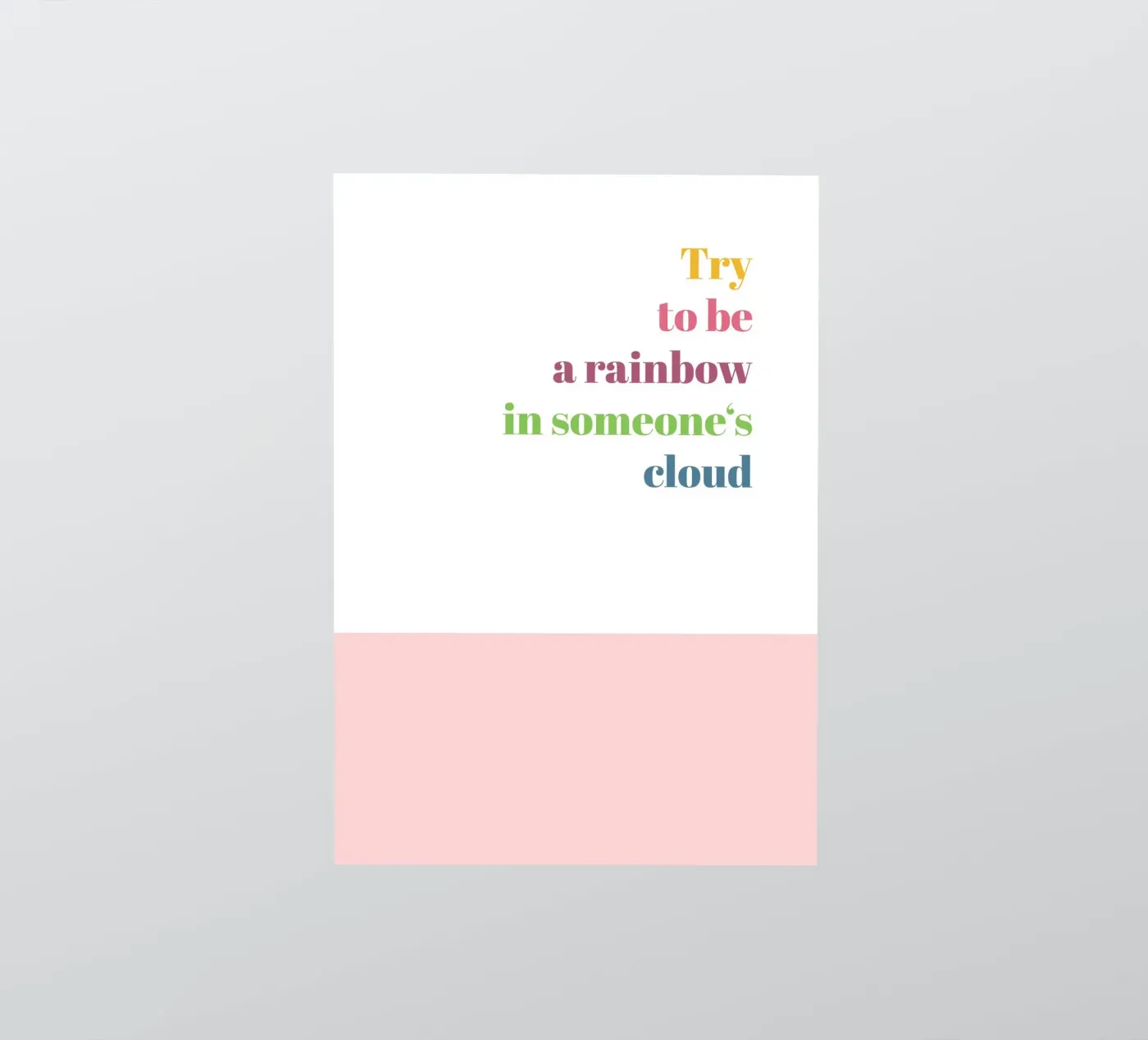 Rainbow sticker van glueckaufpapier