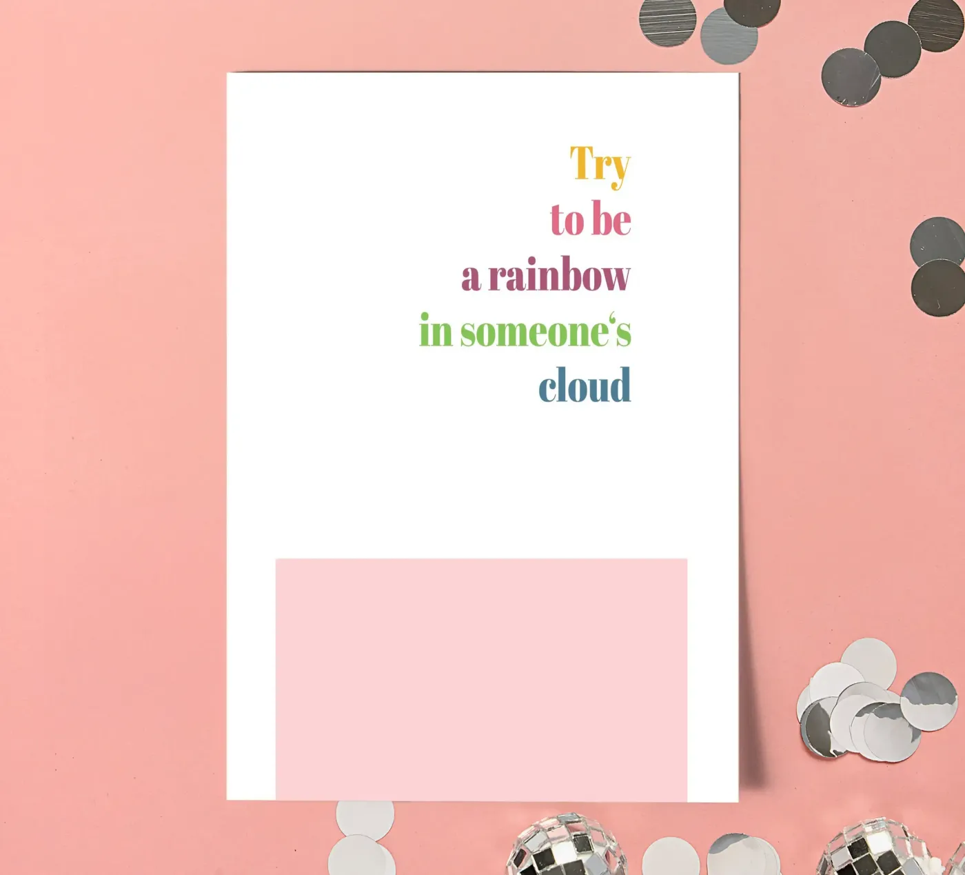 Rainbow Stickerbogen von glueckaufpapier