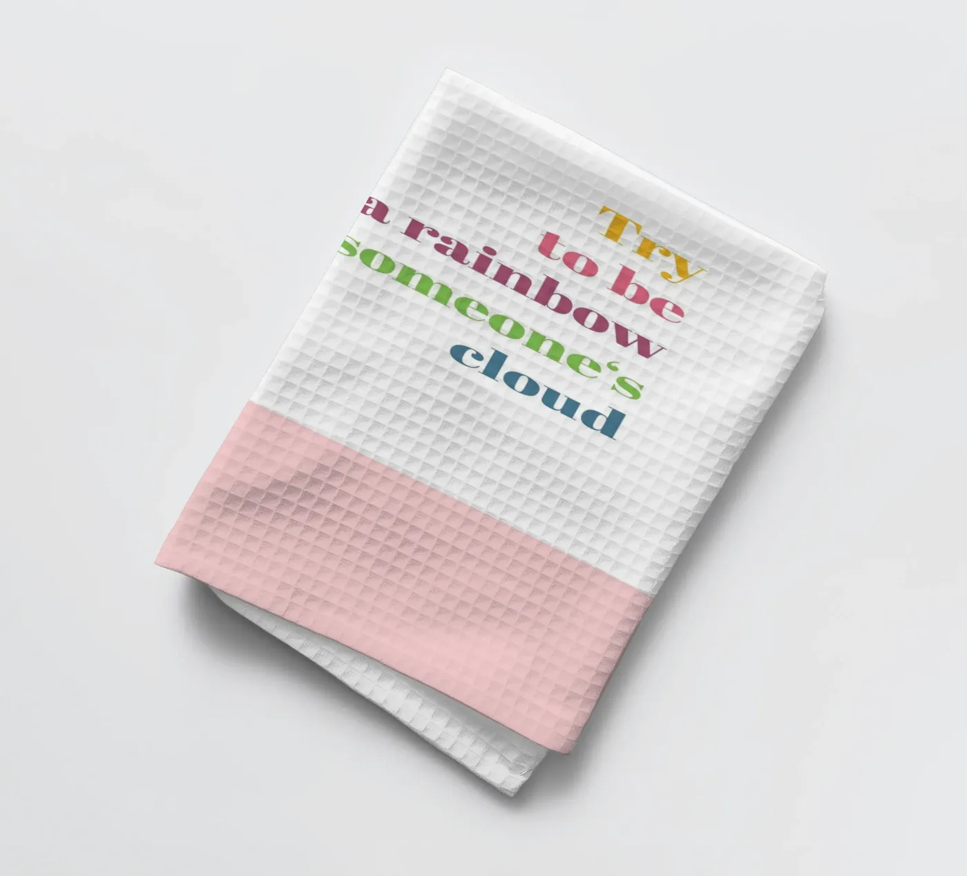 Rainbow torchon de glueckaufpapier