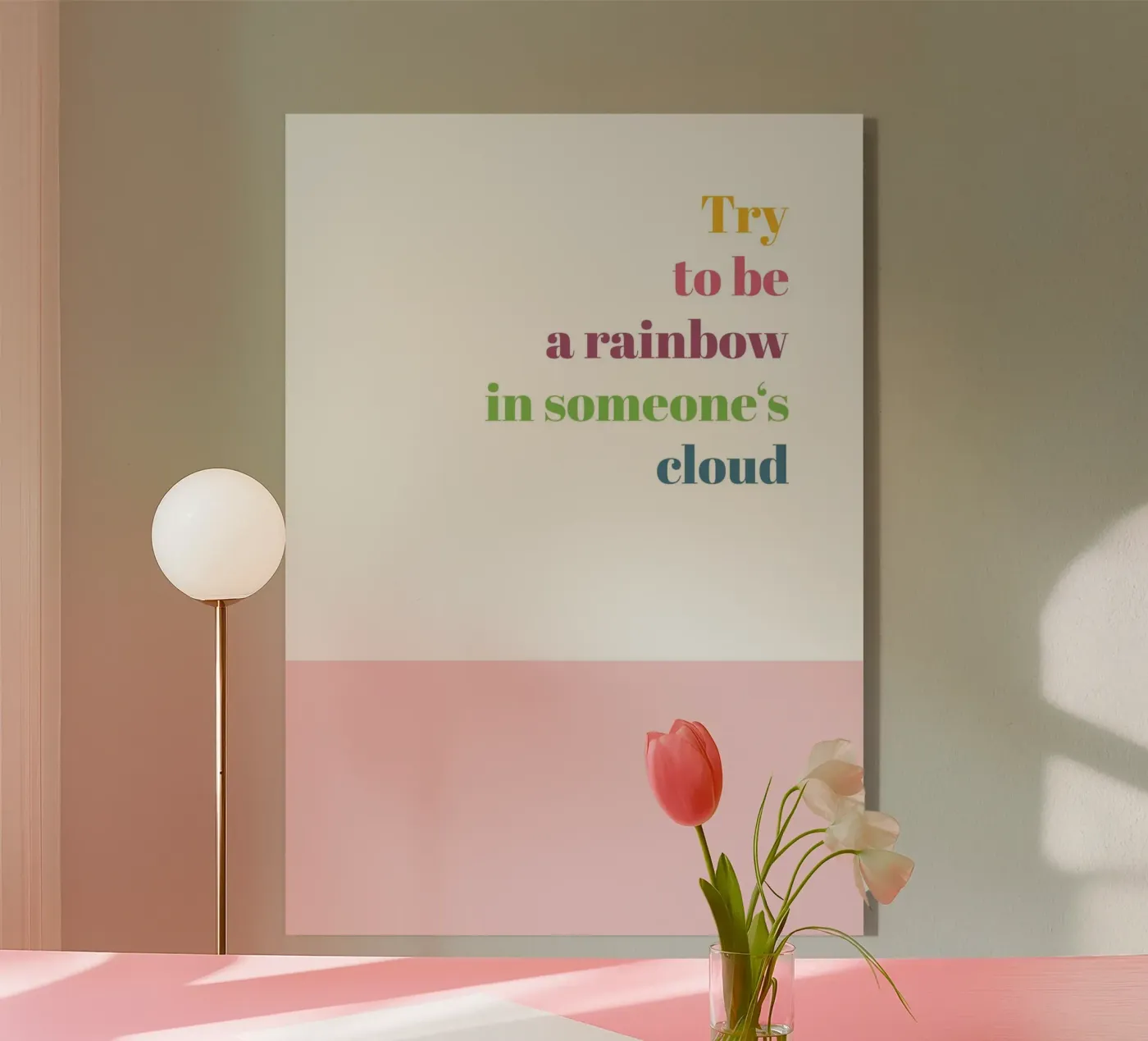 Rainbow plexiglass da glueckaufpapier