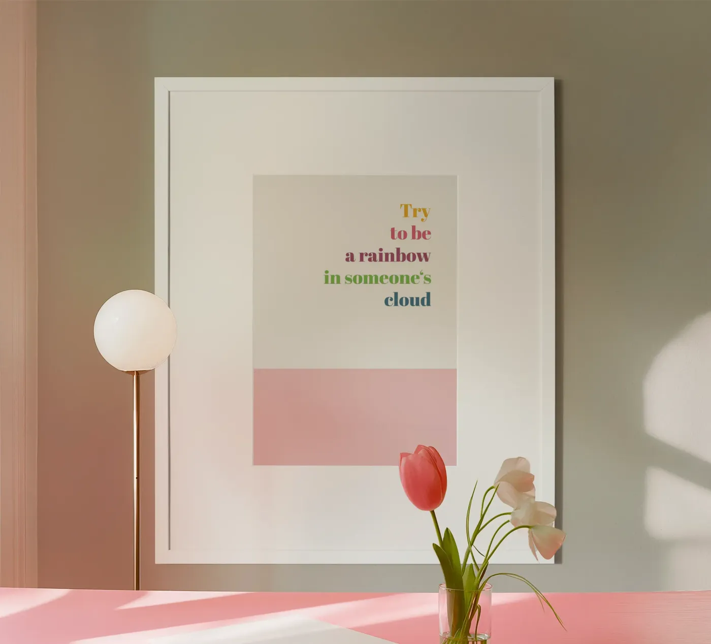 Rainbow poster van glueckaufpapier