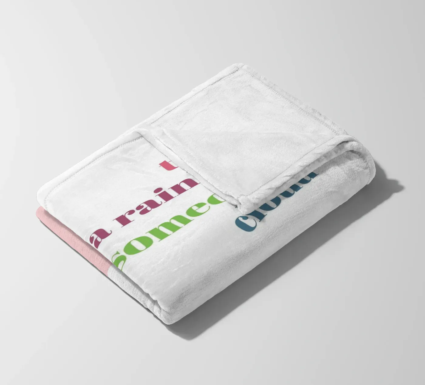 Rainbow Fleecedecke von glueckaufpapier