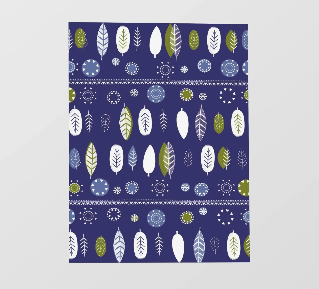 A Collection of Leaves telo in pvc da Catherine Aguilar