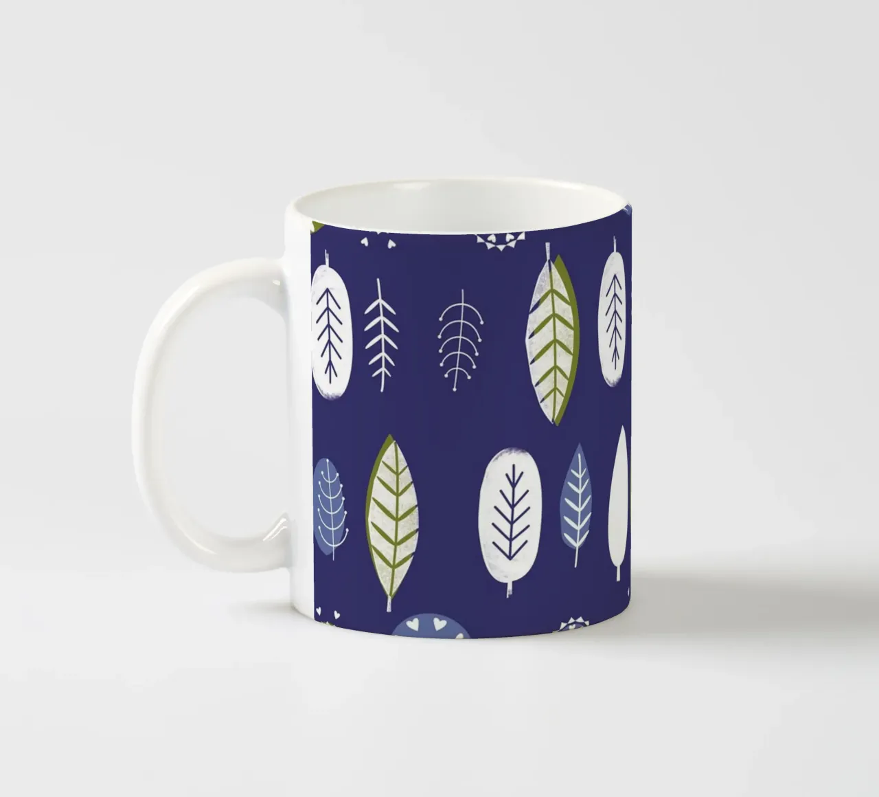 A Collection of Leaves tazza in ceramica da Catherine Aguilar